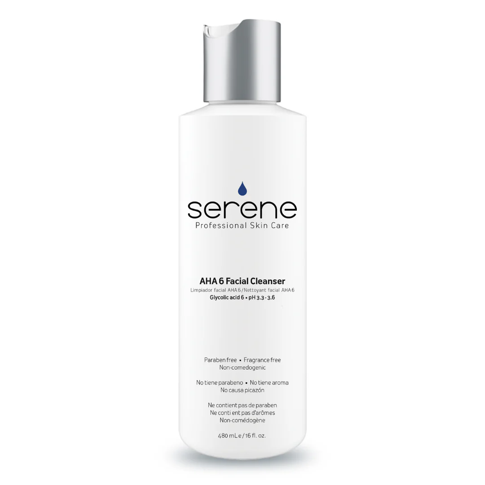 AHA 6 FACIAL CLEANSER 8 OZ