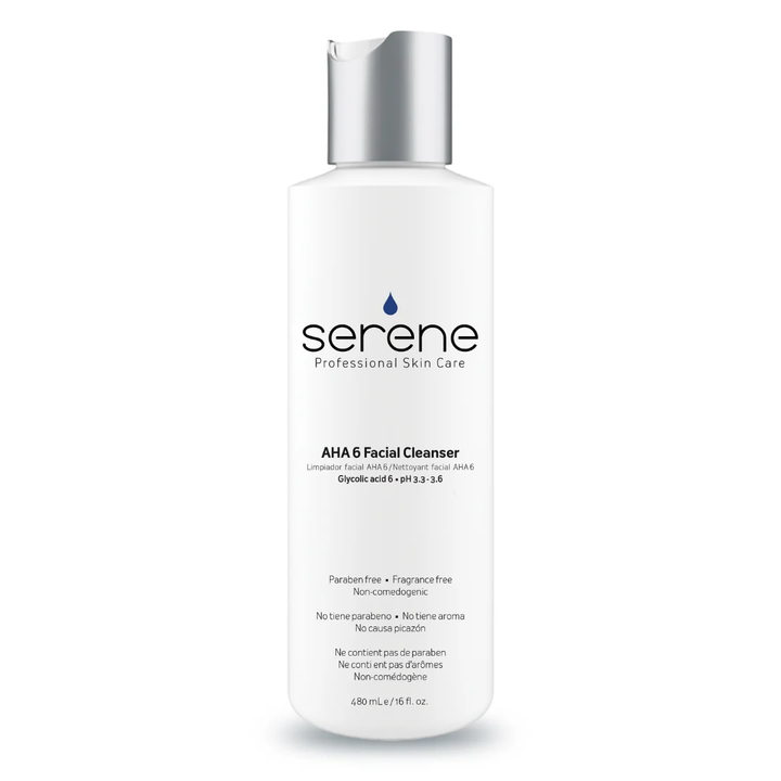 AHA 6 FACIAL CLEANSER 8 OZ